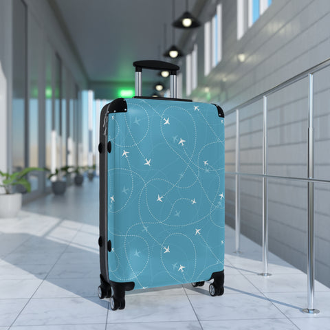 LFO - Luggage Factory - Planes Trails - Suitcase - Medium