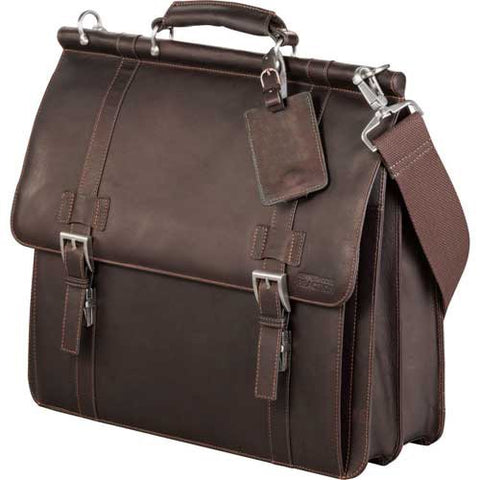 Kenneth Cole® Colombian Leather Dowel Rod Messenger