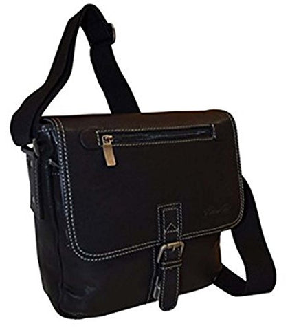 Kenneth Cole "A Perfect Op-Port-unity" Full Grain Cowhide Leather Single Gusset Flapover Tablet