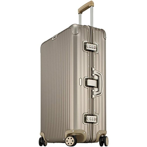 Rimowa Topas Titanium IATA Luggage 30" inch Cabin Multiwheel 85.0 L Light Bronze