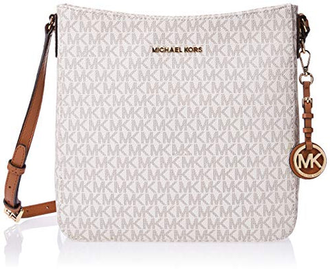 Michael Kors Jet Set Travel Large Messenger Vanilla One Size