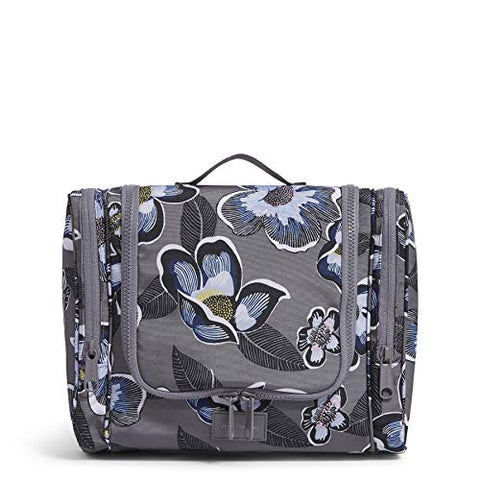 Vera Bradley Recycled Lighten Up Reactive Hanging Travel Organizer, Blooms Shower